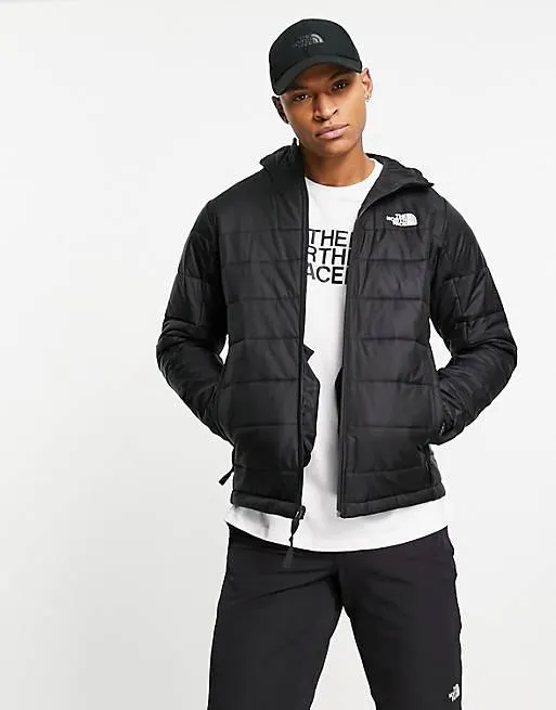 The North Face – Svart pufferjacka i syntetiskt material – Endast hos ASOS