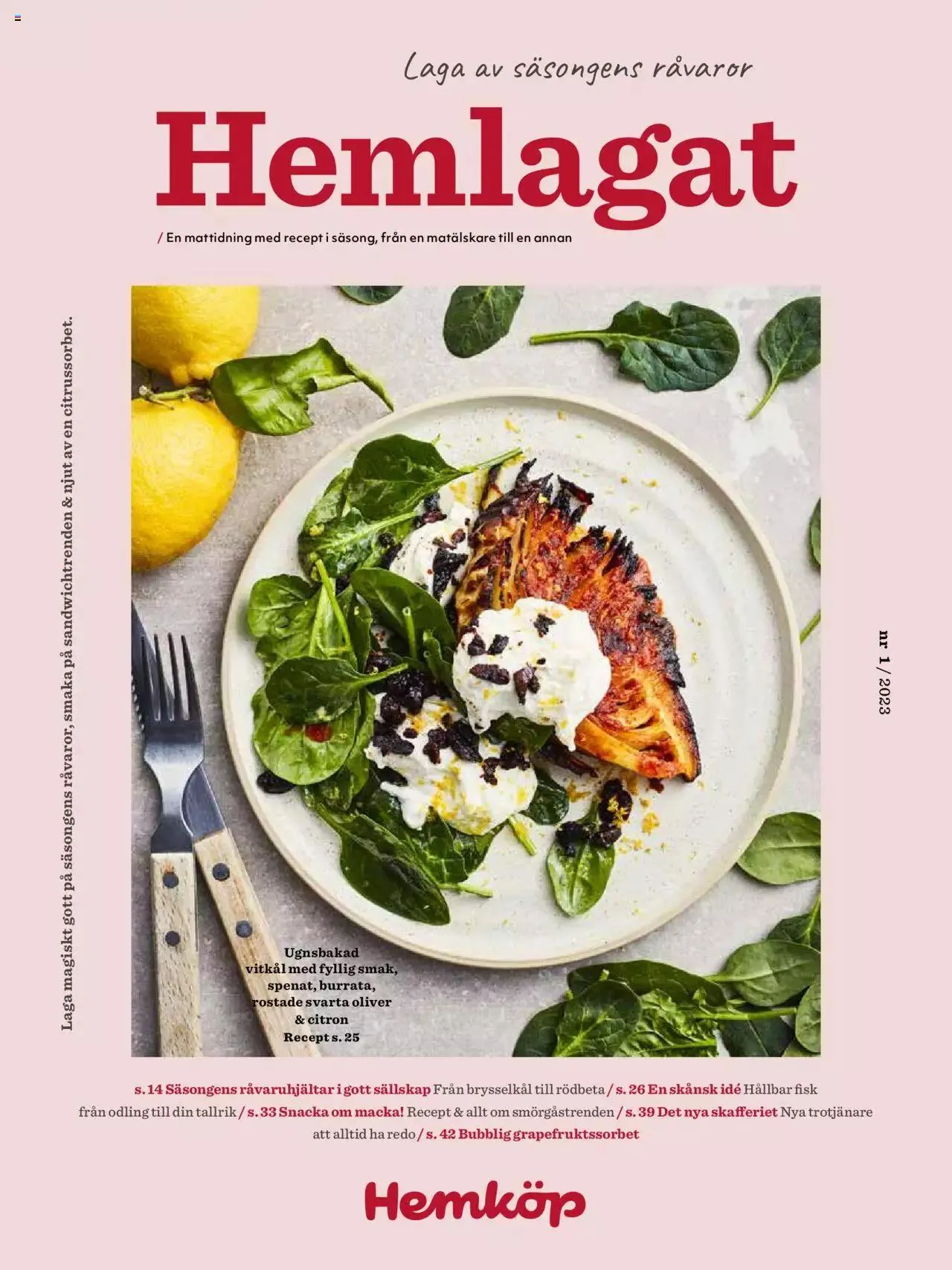 Hemköp - Hemlagat #1 2023 från 10 februari till 31 december 2023 - Reklamblad sidor 1
