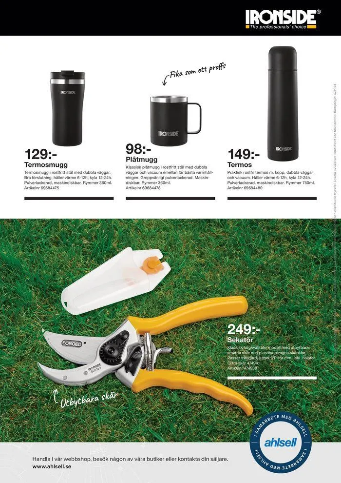 Ahlsell Det senaste från Ironside från 1 september till 30 november 2024 - Reklamblad sidor 4