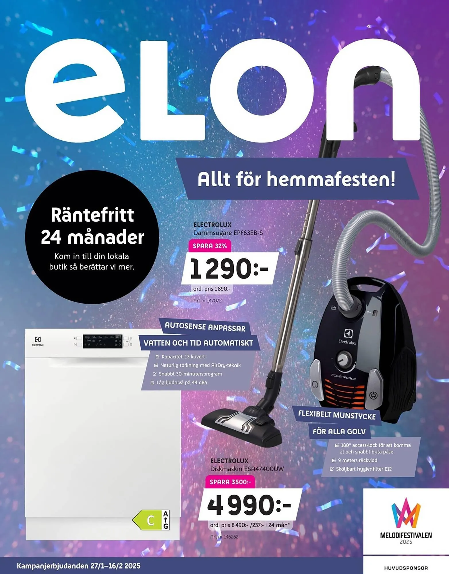 Elon reklamblad - 1