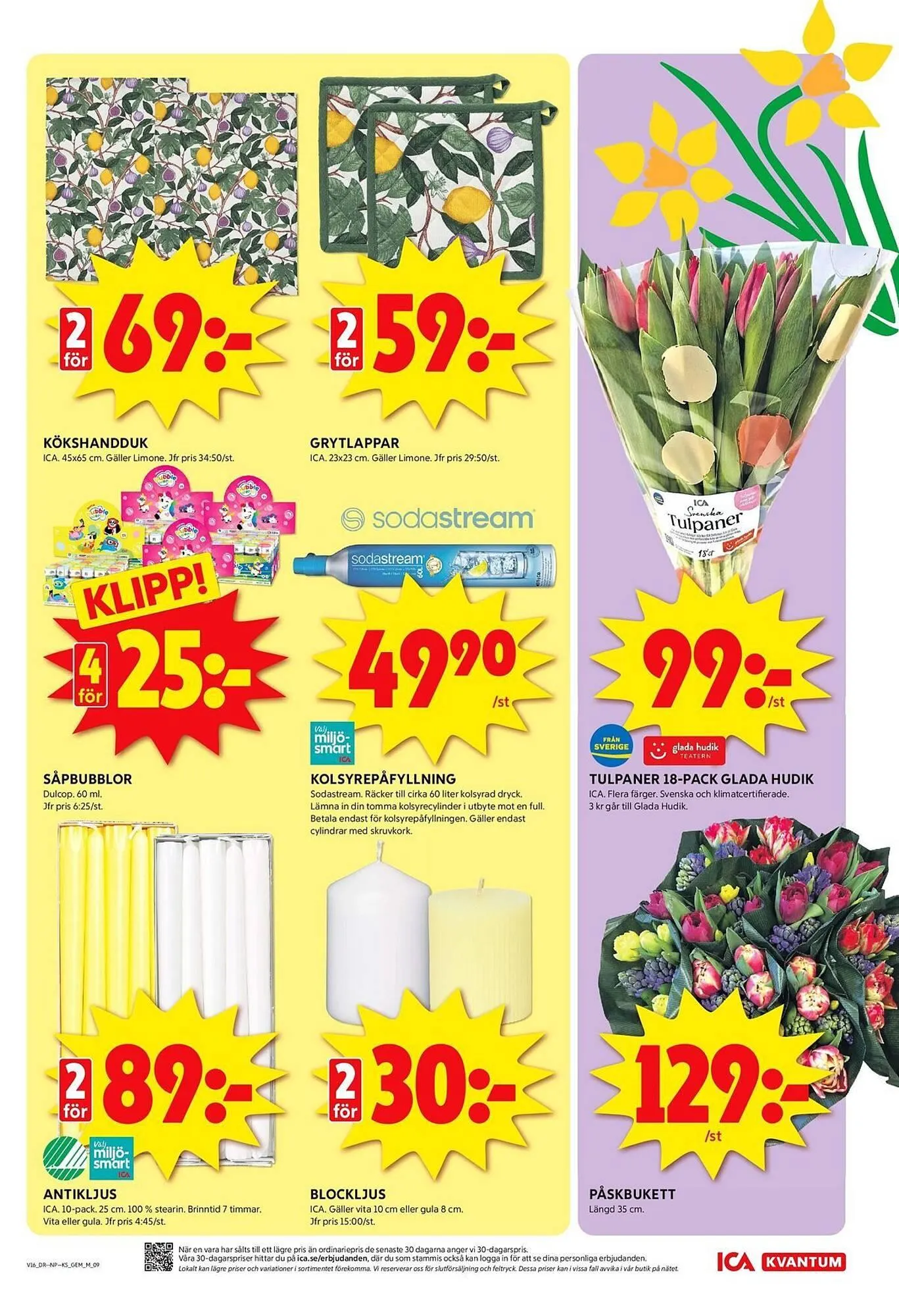 ICA Kvantum reklamblad från 14 april till 21 april 2025 - Reklamblad sidor 9