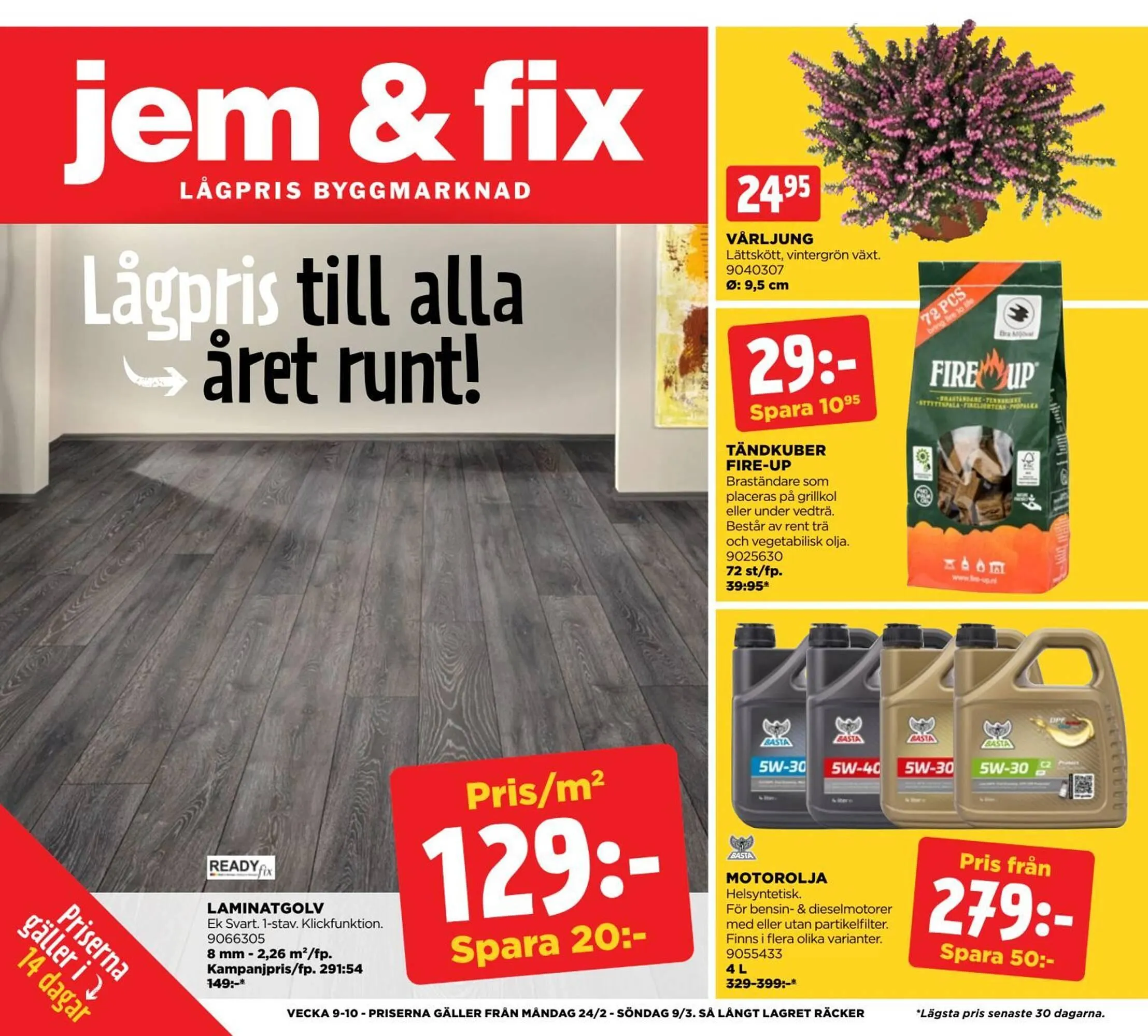 Jem&Fix reklamblad - 1