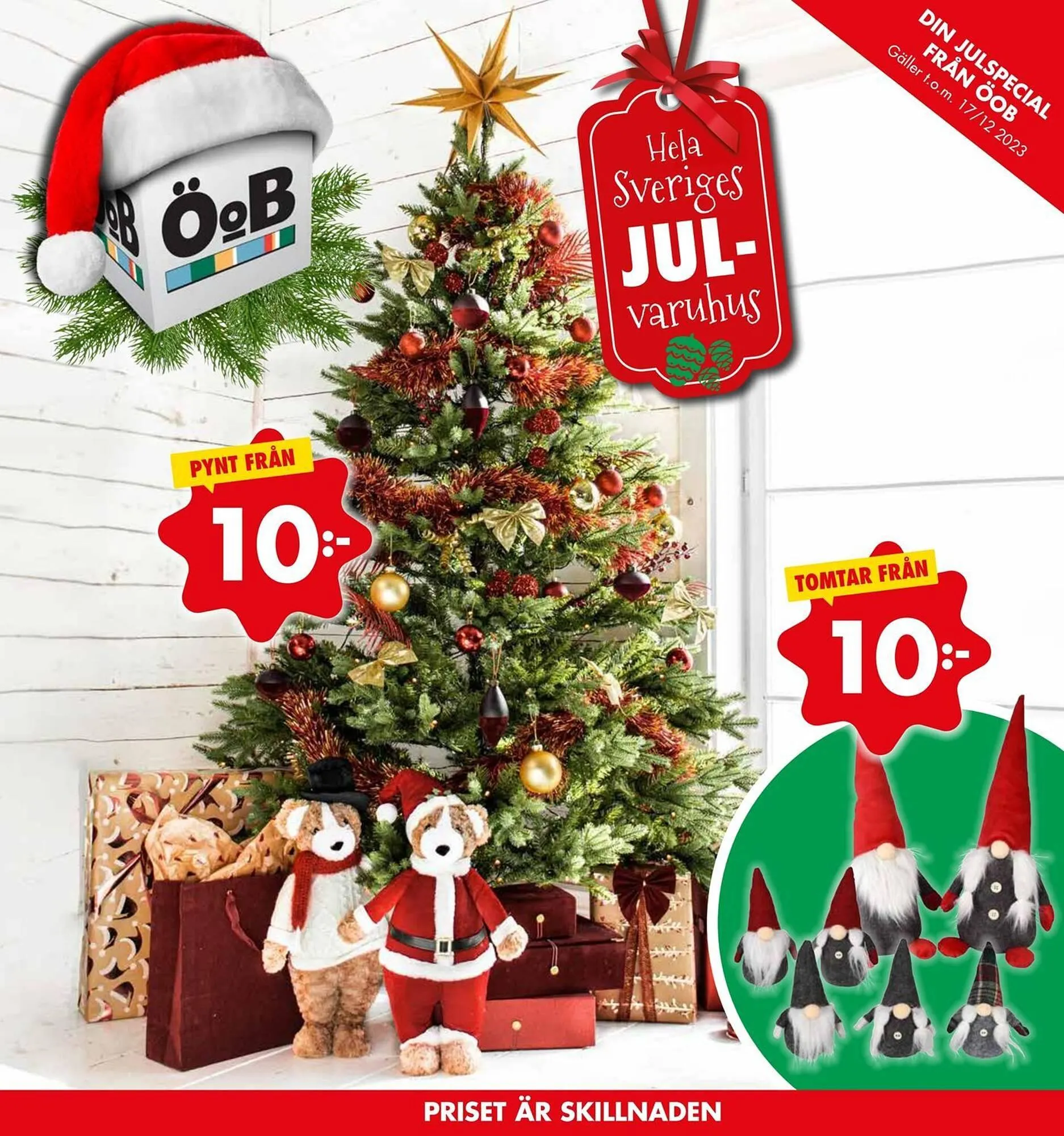 ÖoB reklamblad från 3 december till 17 december 2023 - Reklamblad sidor 1