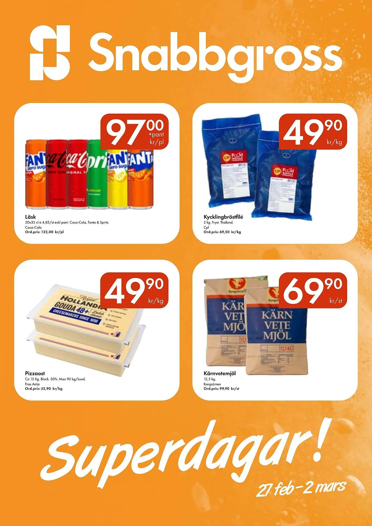 Snabbgross reklamblad - 1