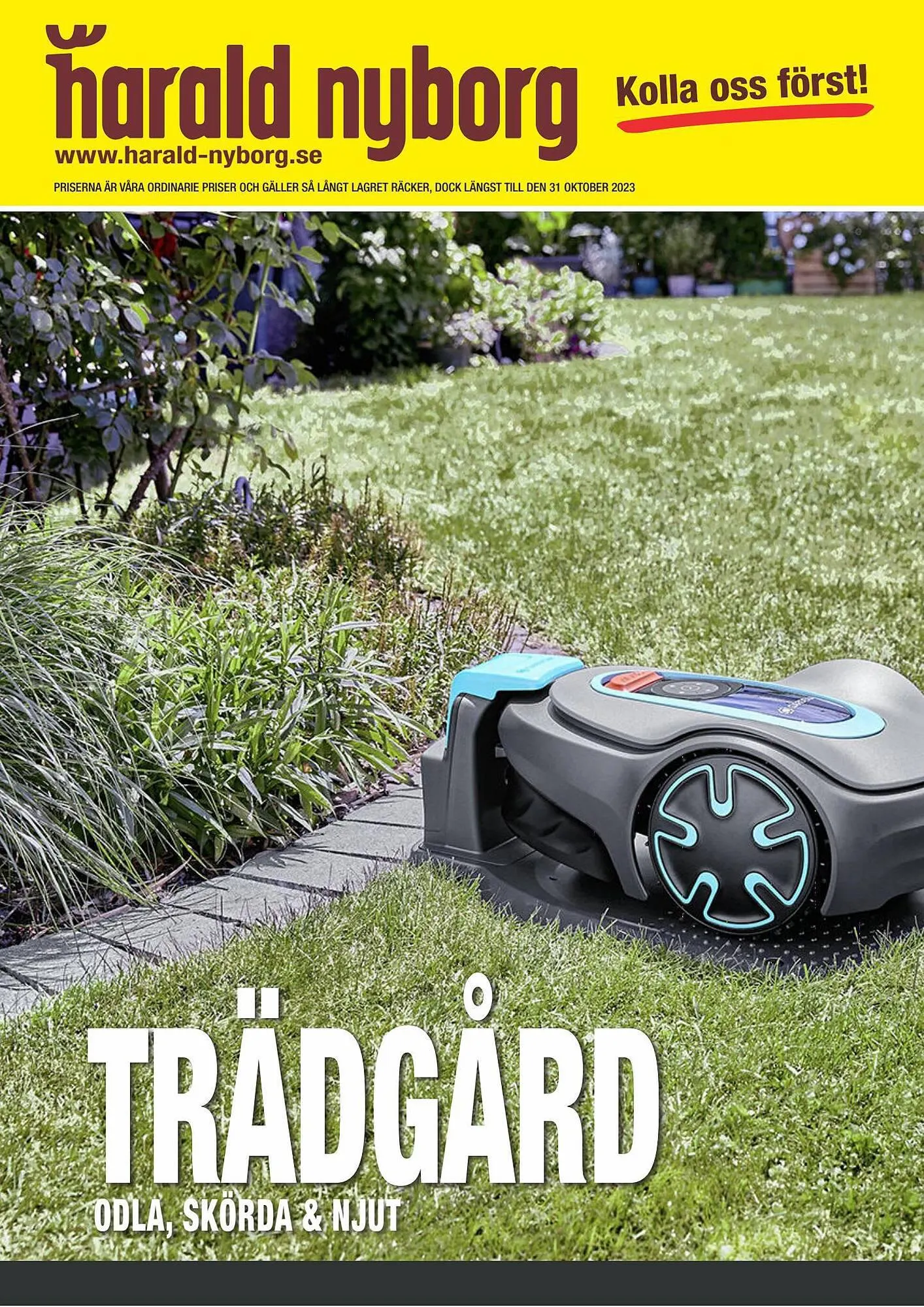 Harald Nyborg reklamblad från 11 juni till 31 oktober 2023 - Reklamblad sidor 1