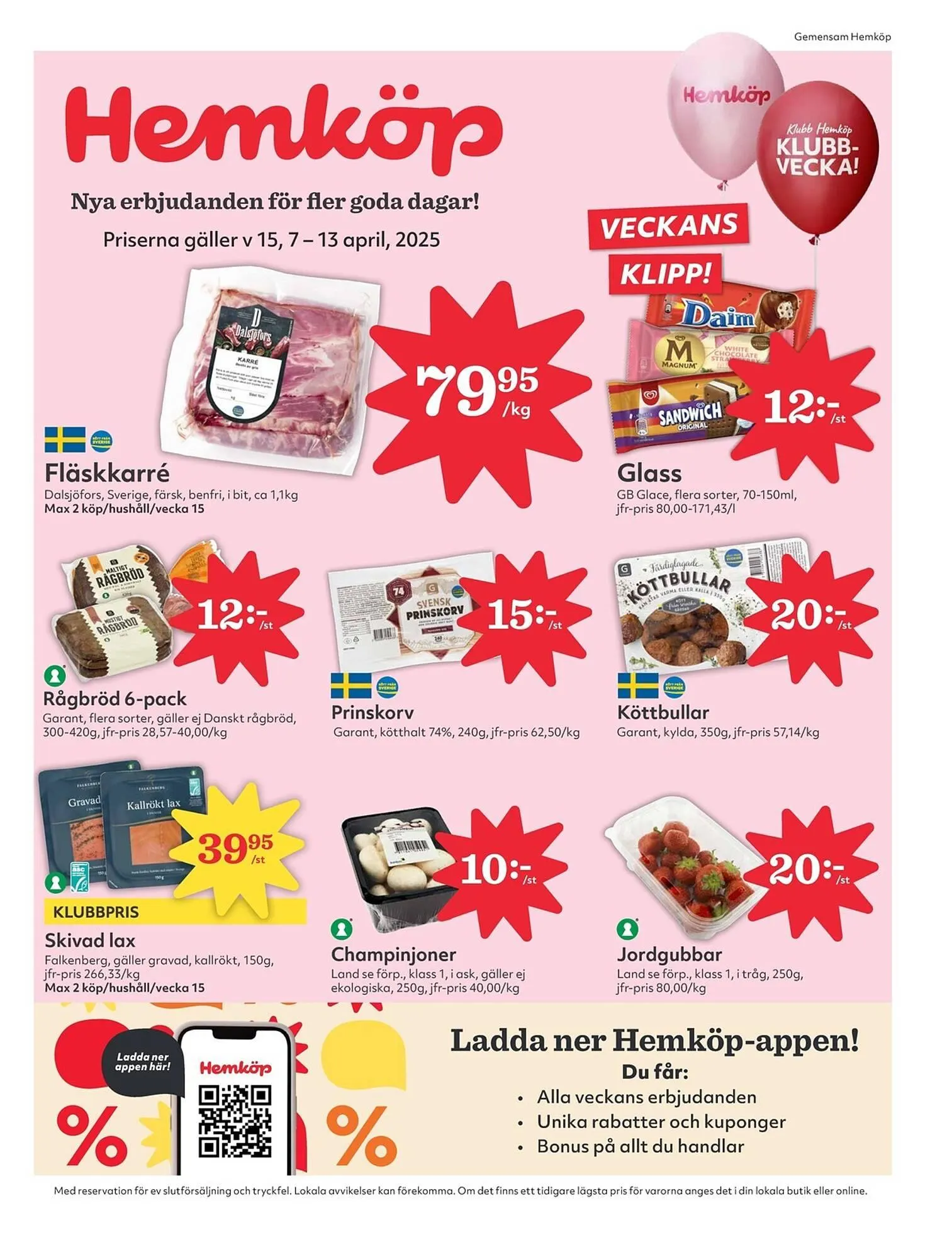 Hemköp reklamblad - 1