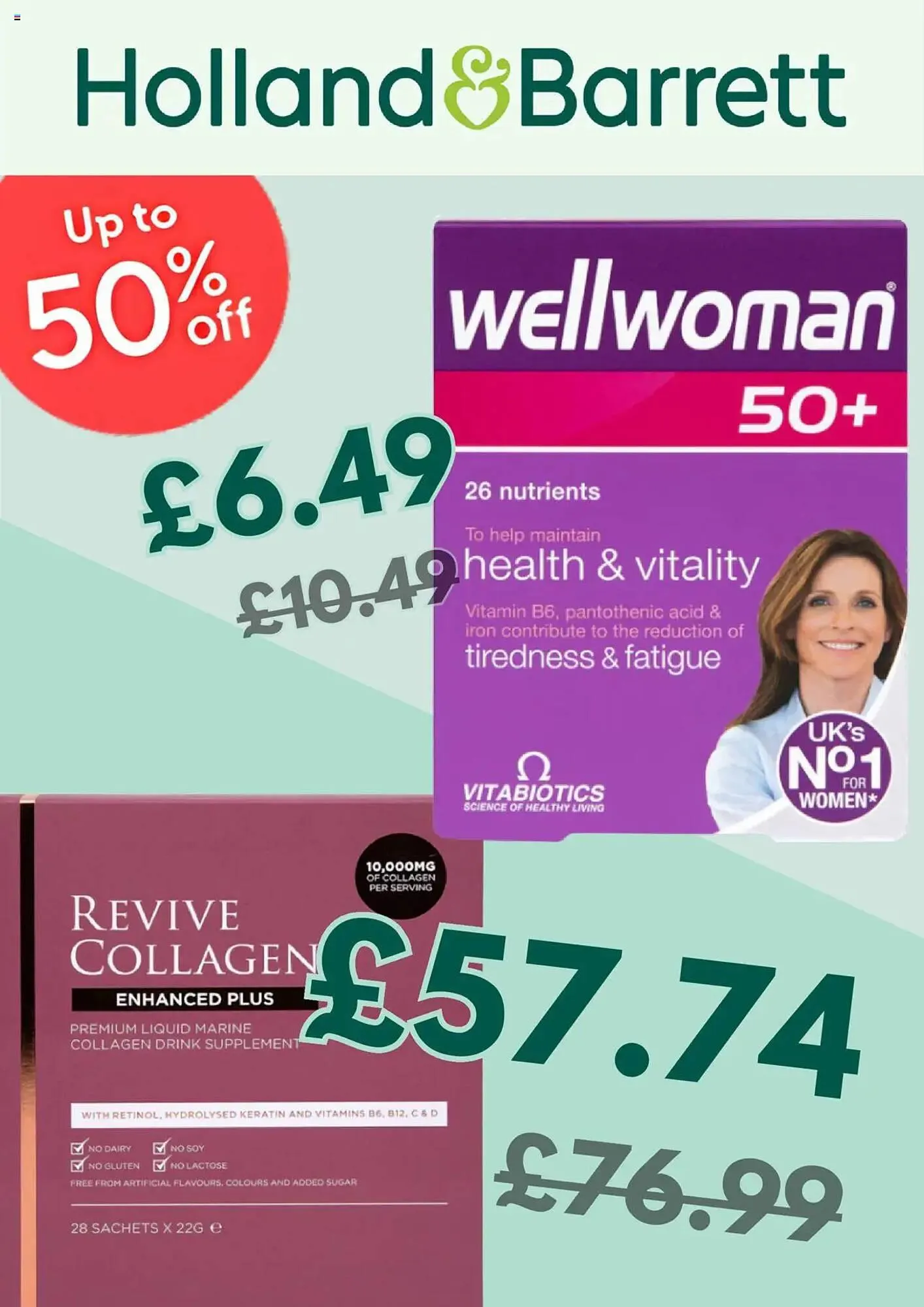 Holland & Barrett leaflet from 18 July to 18 August 2025 - Catalogue Page 1