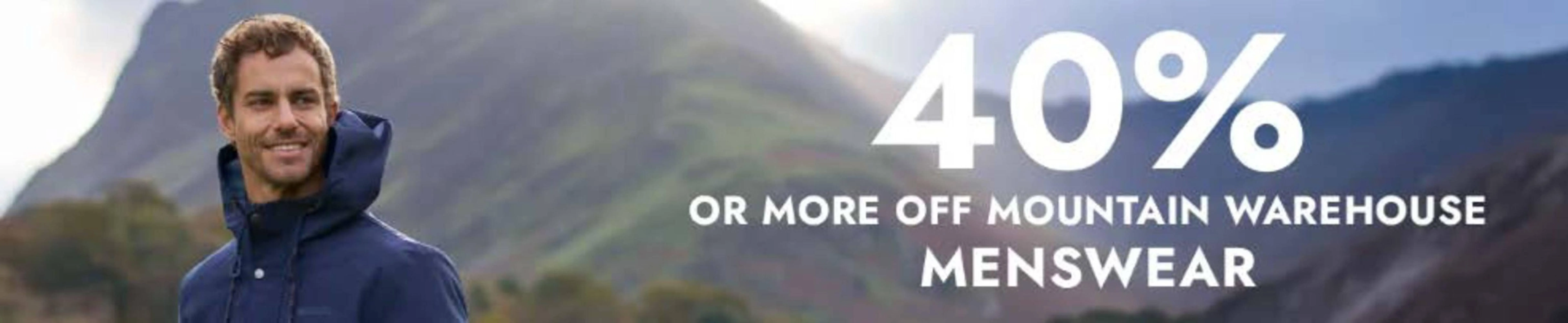 Mountain Warehouse leaflet - 1