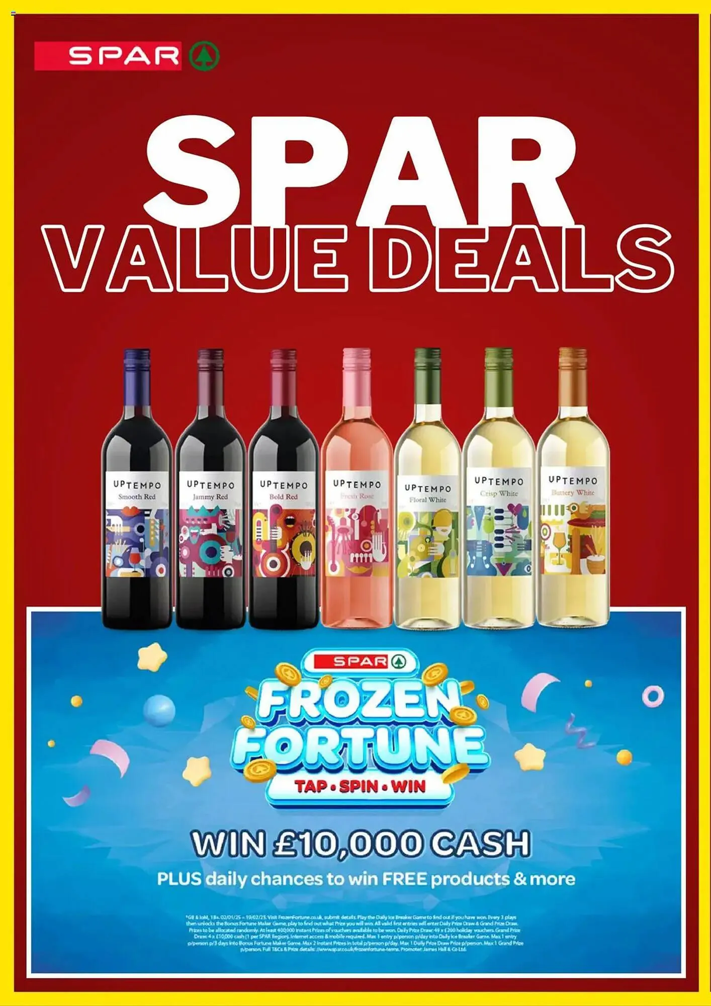 Spar leaflet from 24 February to 23 March 2025 - Catalogue Page 1