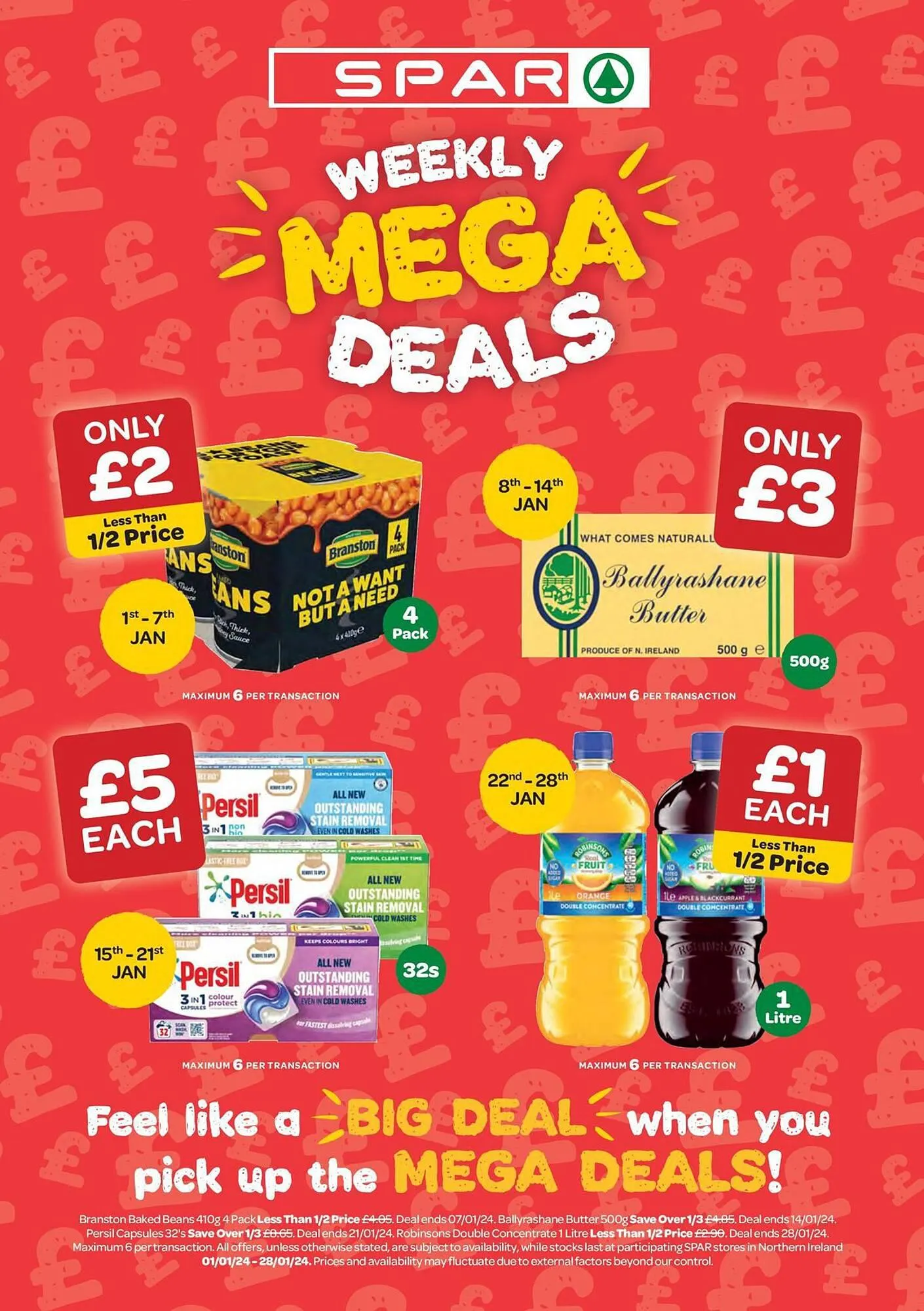 Spar leaflet from 1 January to 28 January 2024 - Catalogue Page 