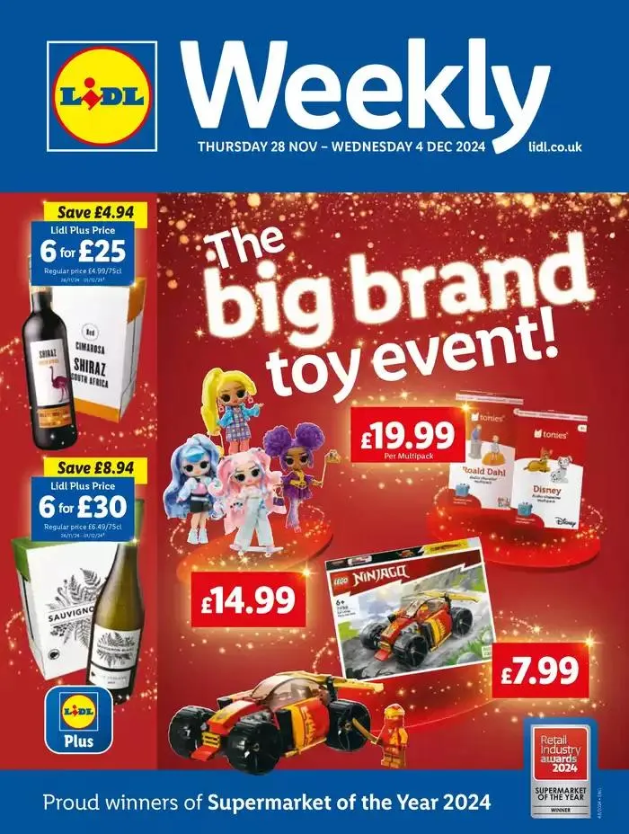 Offers for bargain hunters from 28 November to 4 December 2024 - Catalogue Page 1
