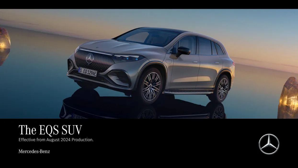 Mercedes Benz New EQS SUV from 10 August to 10 August 2025 - Catalogue Page 1