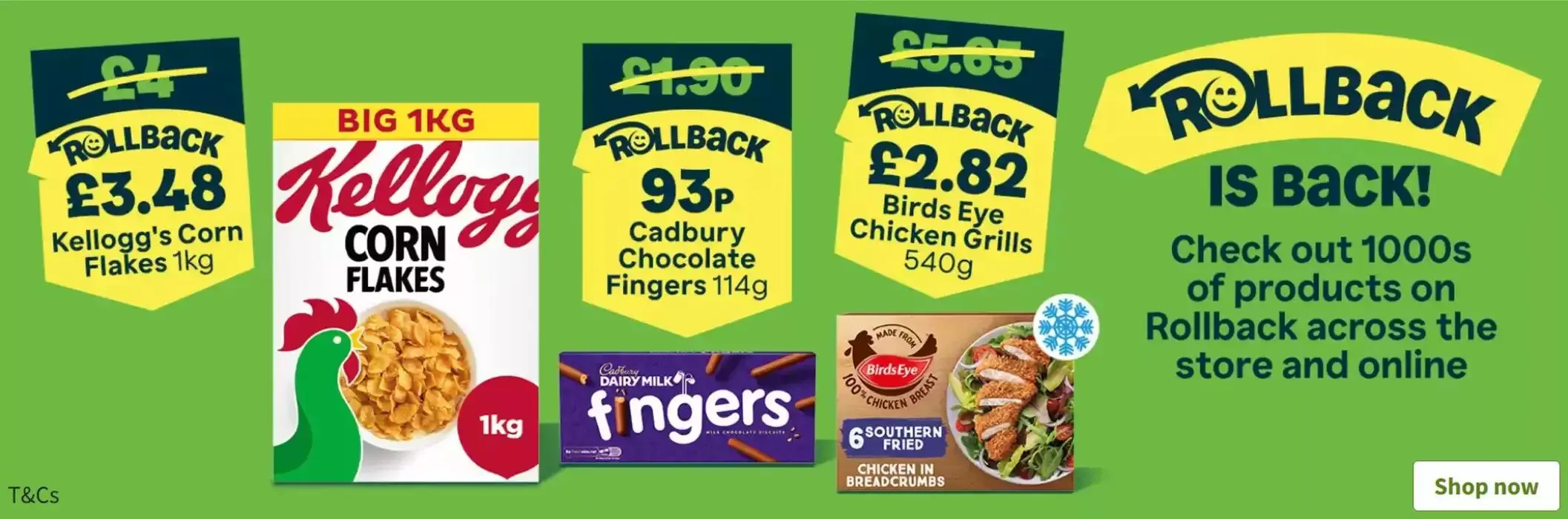 Rollback Is Back! from 3 February to 31 March 2025 - Catalogue Page 1