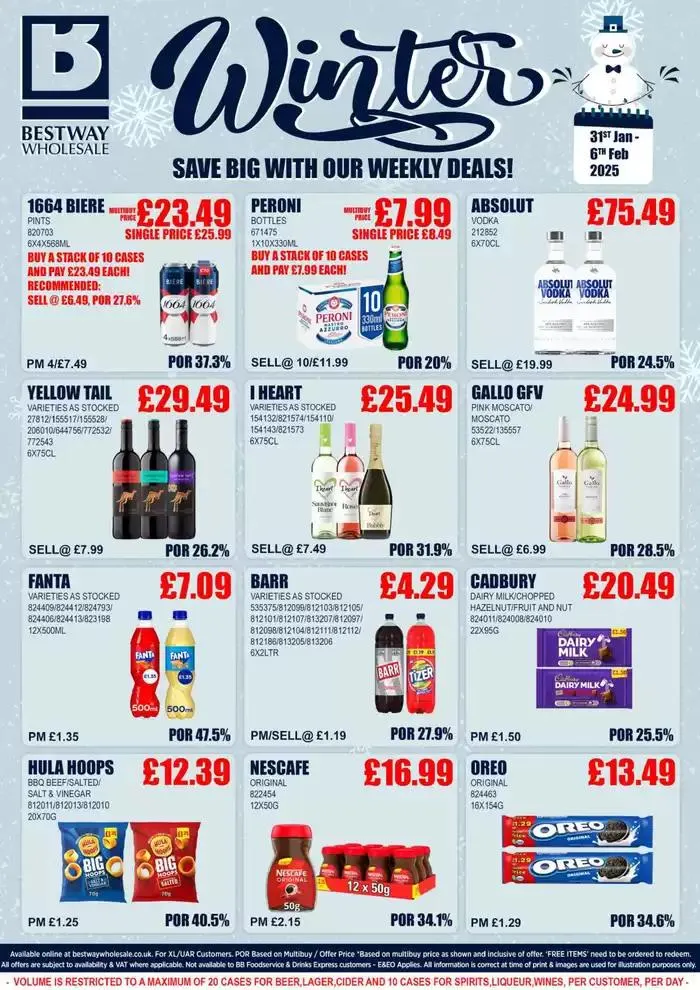 7 Days Delivered Only Deals from 31 January to 6 February 2025 - Catalogue Page 1