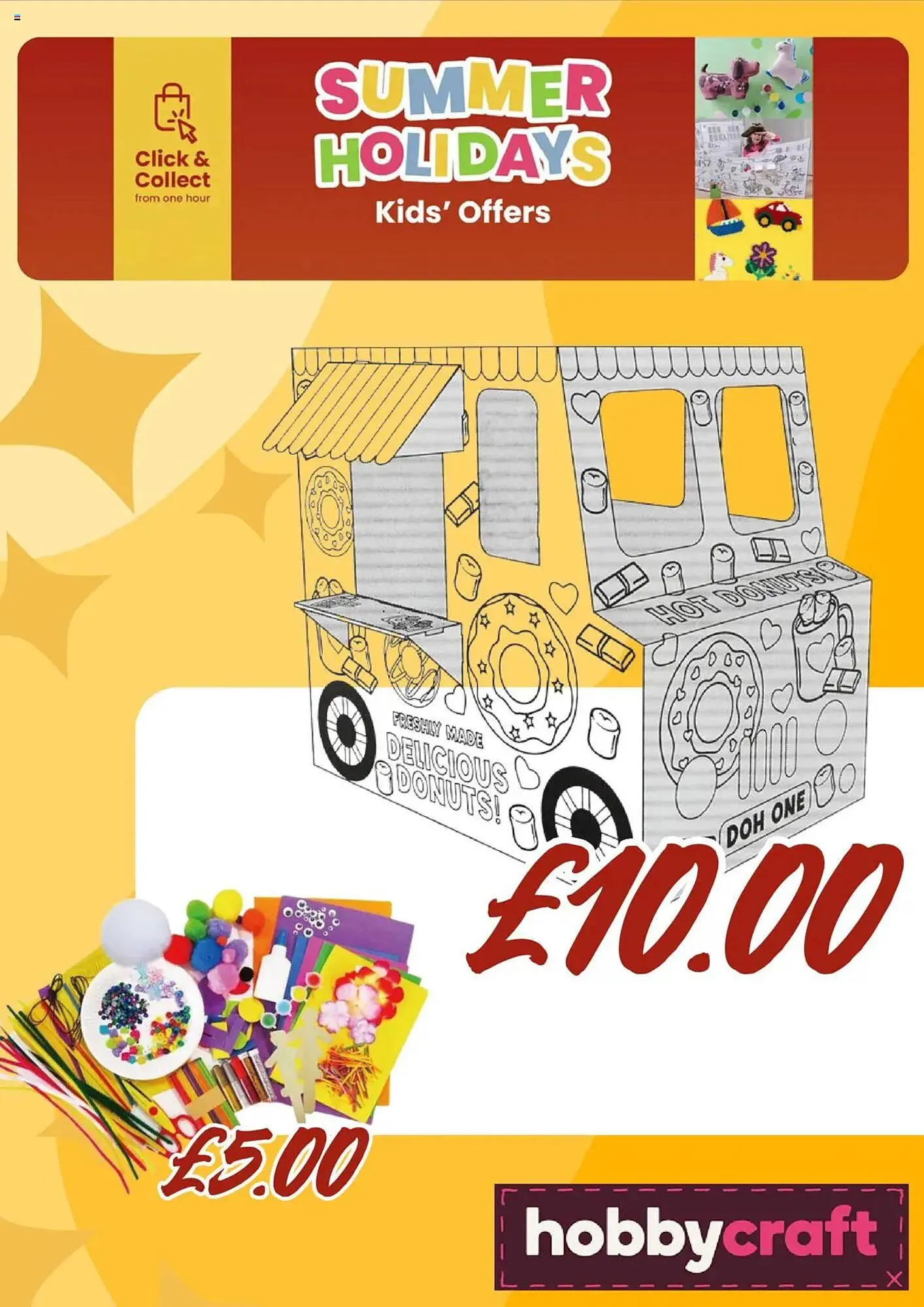 Hobbycraft leaflet from 4 August to 4 September 2025 - Catalogue Page 1