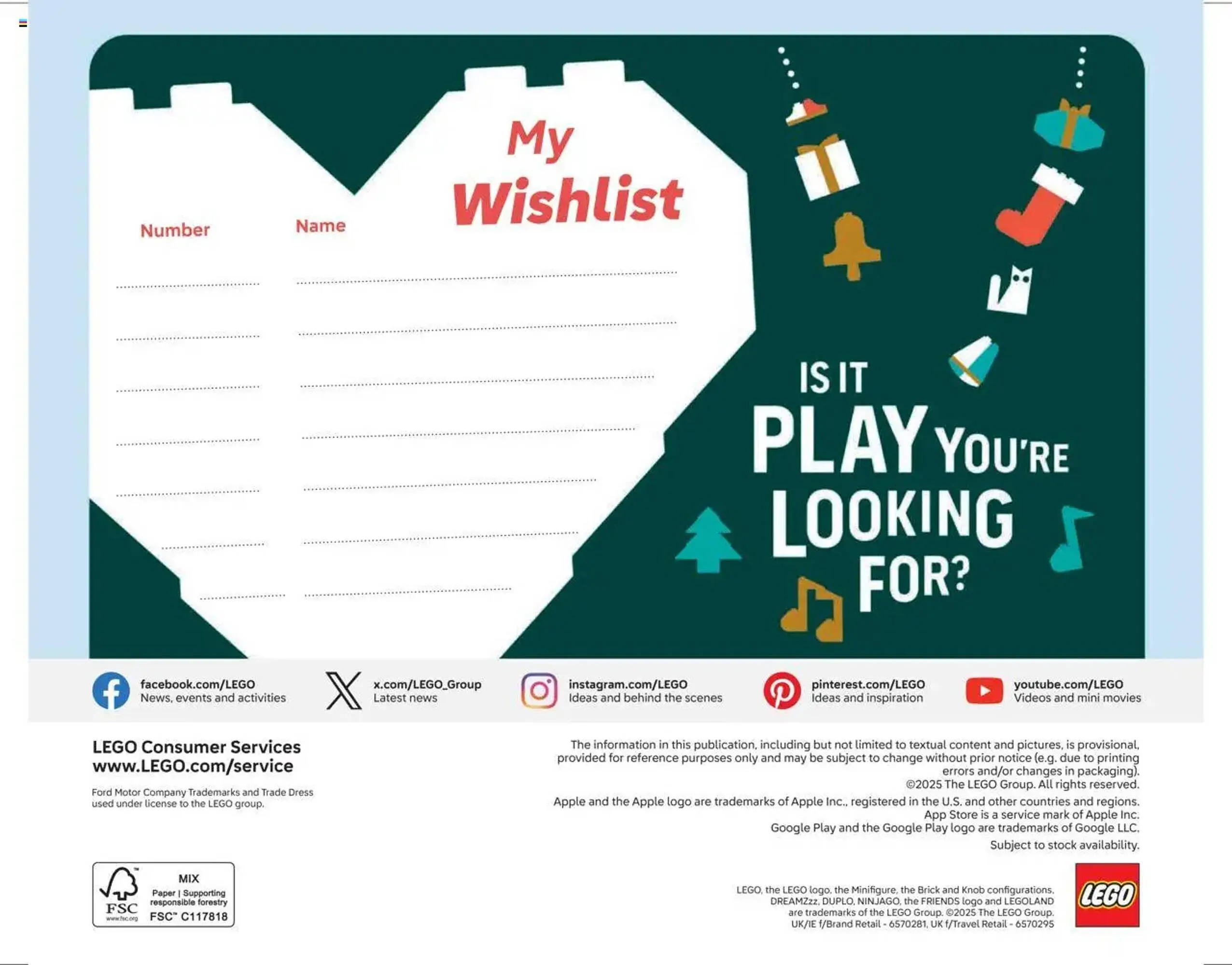 LEGO Shop leaflet from 1 July to 1 January 2026 - Catalogue Page 172