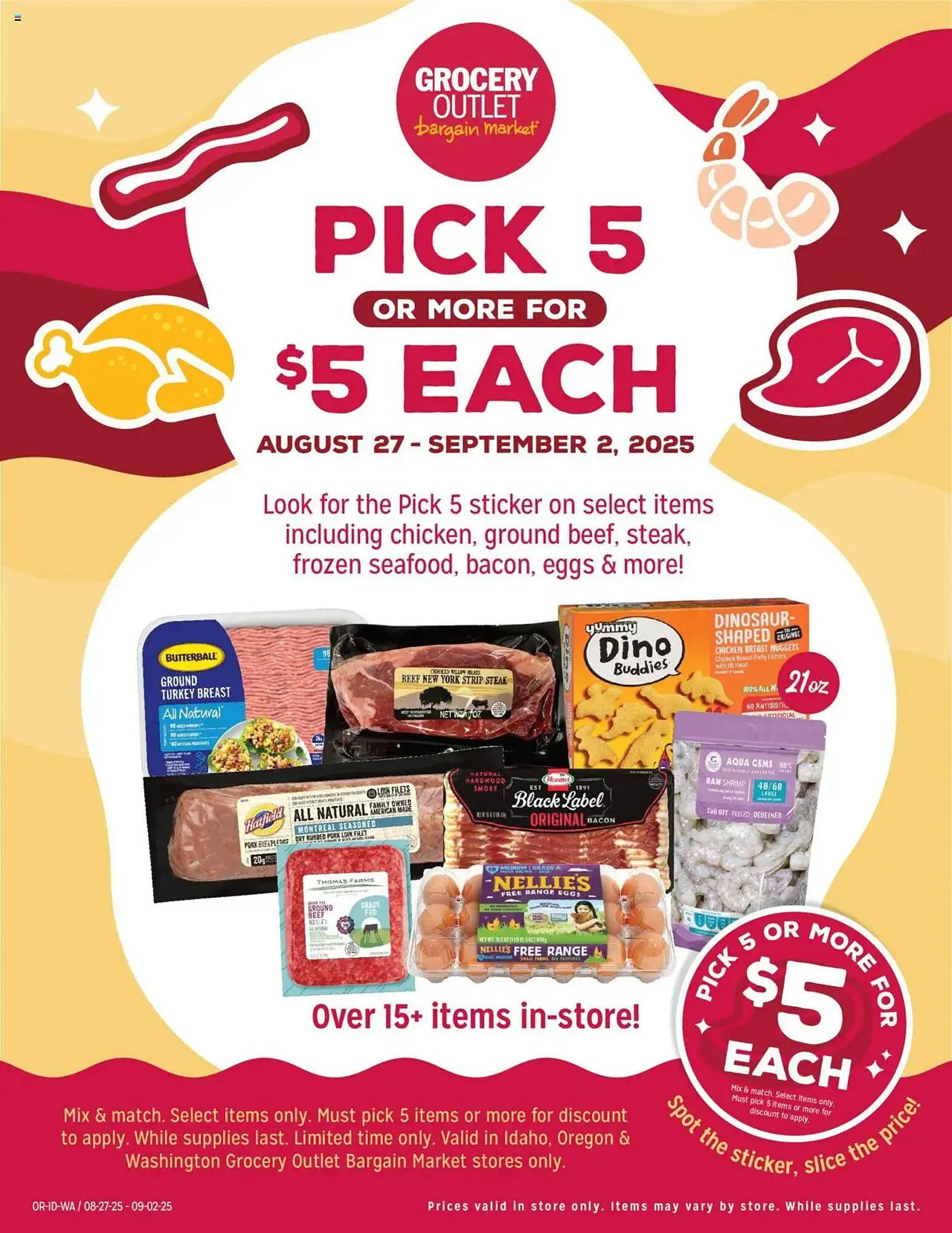 Weekly ad Grocery Outlet Weekly Ad from August 27 to September 3 2025 - Page 1