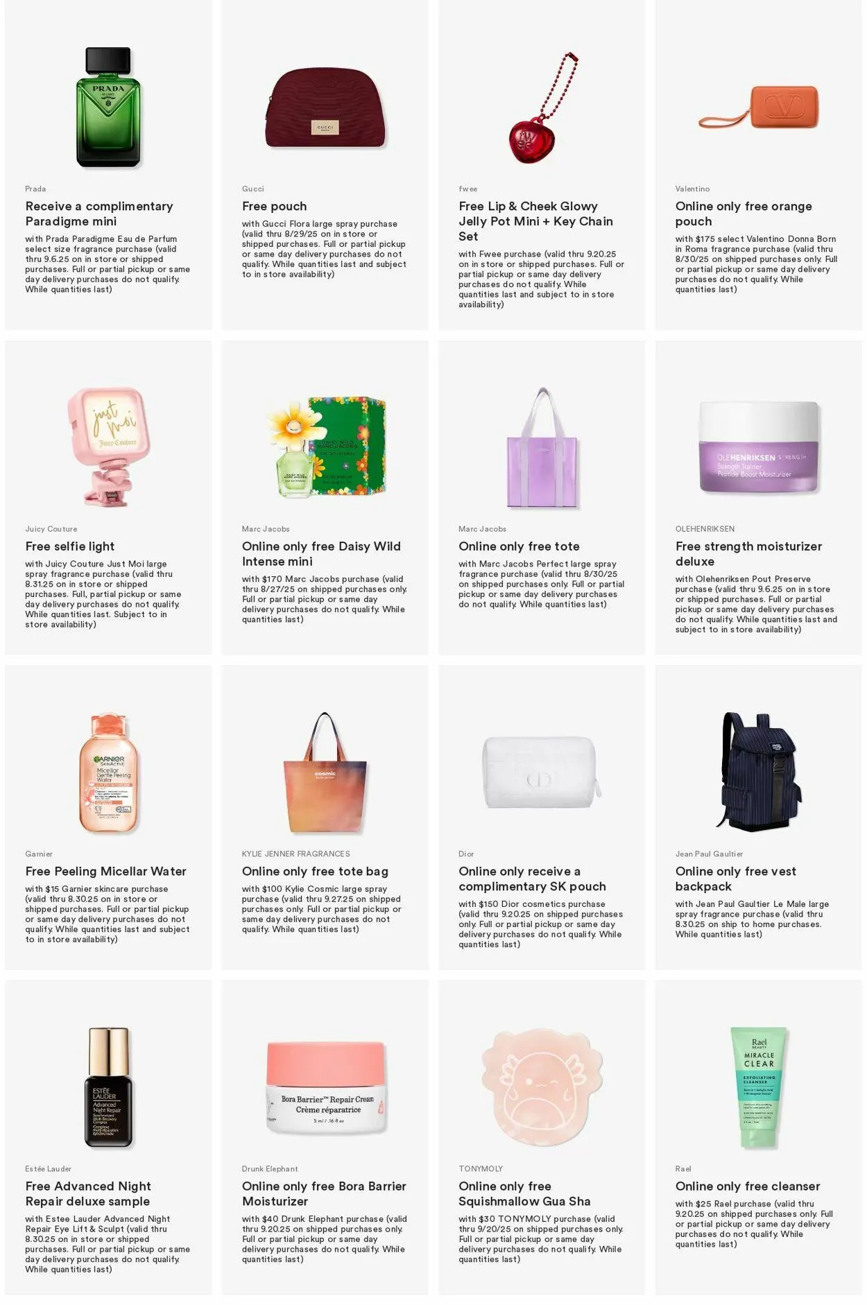 Weekly ad Ulta Beauty from August 25 to September 3 2025 - Page 1