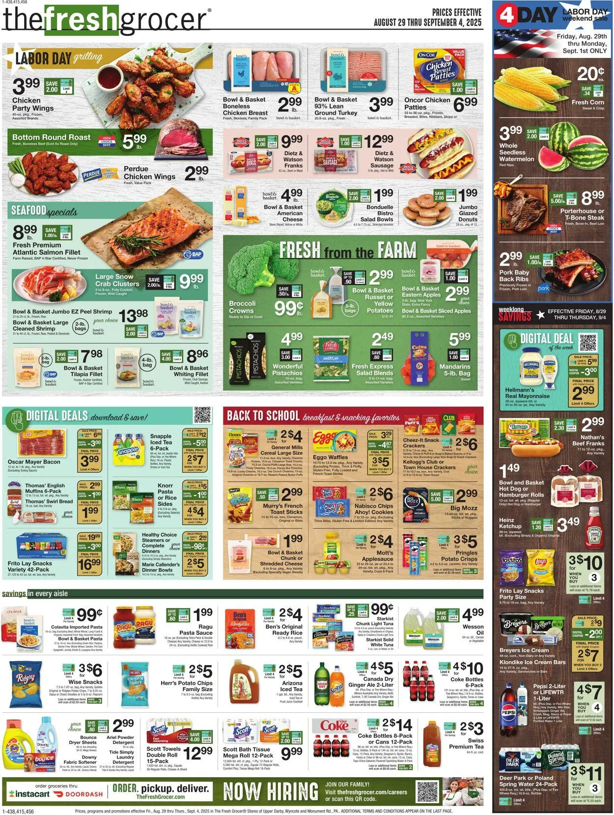 Weekly ad Gerrity's Supermarkets Current weekly ad from August 28 to September 4 2025 - Page 1