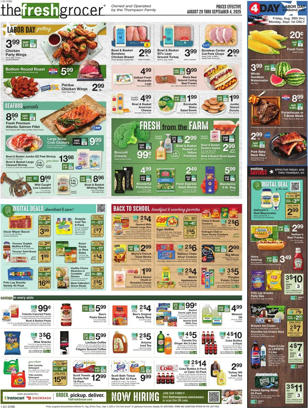 Weekly ad Gerrity's Supermarkets Current weekly ad from August 28 to September 4 2025 - Page 1
