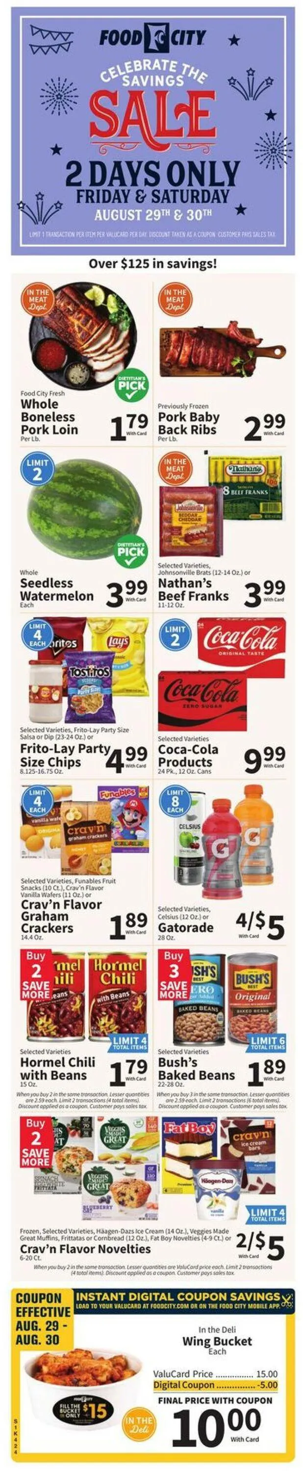 Weekly ad Food City Current weekly ad from August 27 to September 2 2025 - Page 1