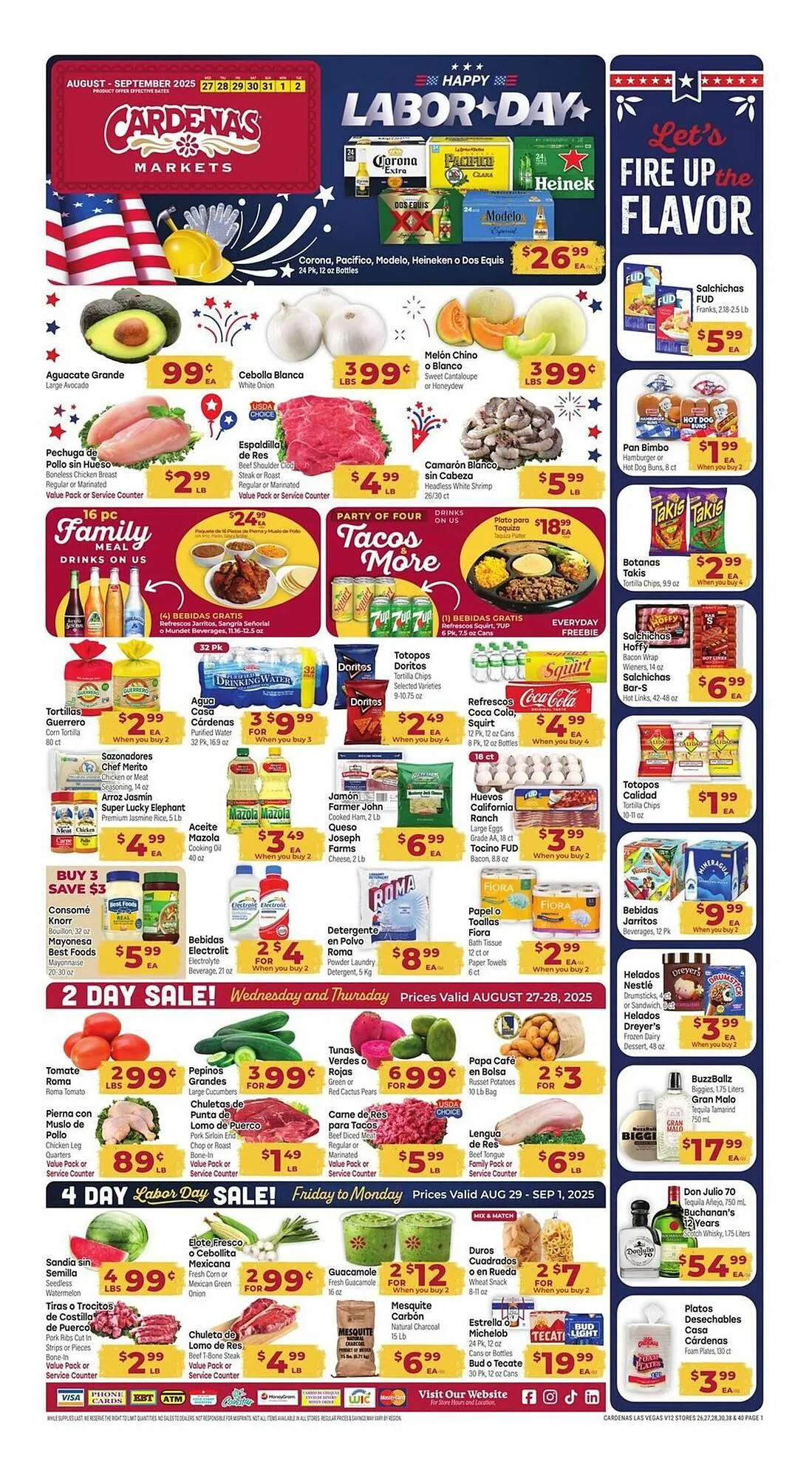 Weekly ad Cardenas Weekly Ad from August 27 to September 2 2025 - Page 1