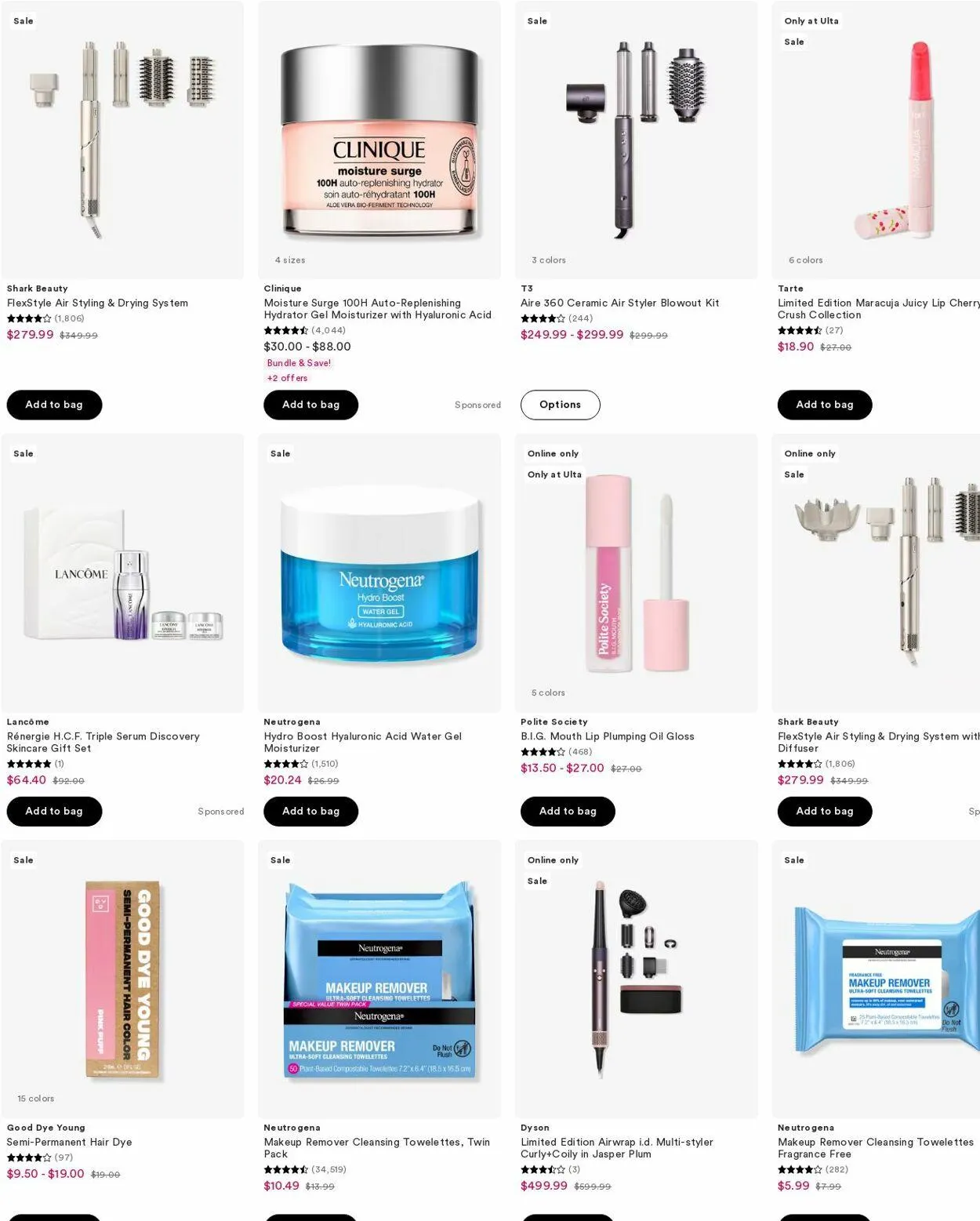 Weekly ad Ulta Beauty from August 25 to September 3 2025 - Page 1