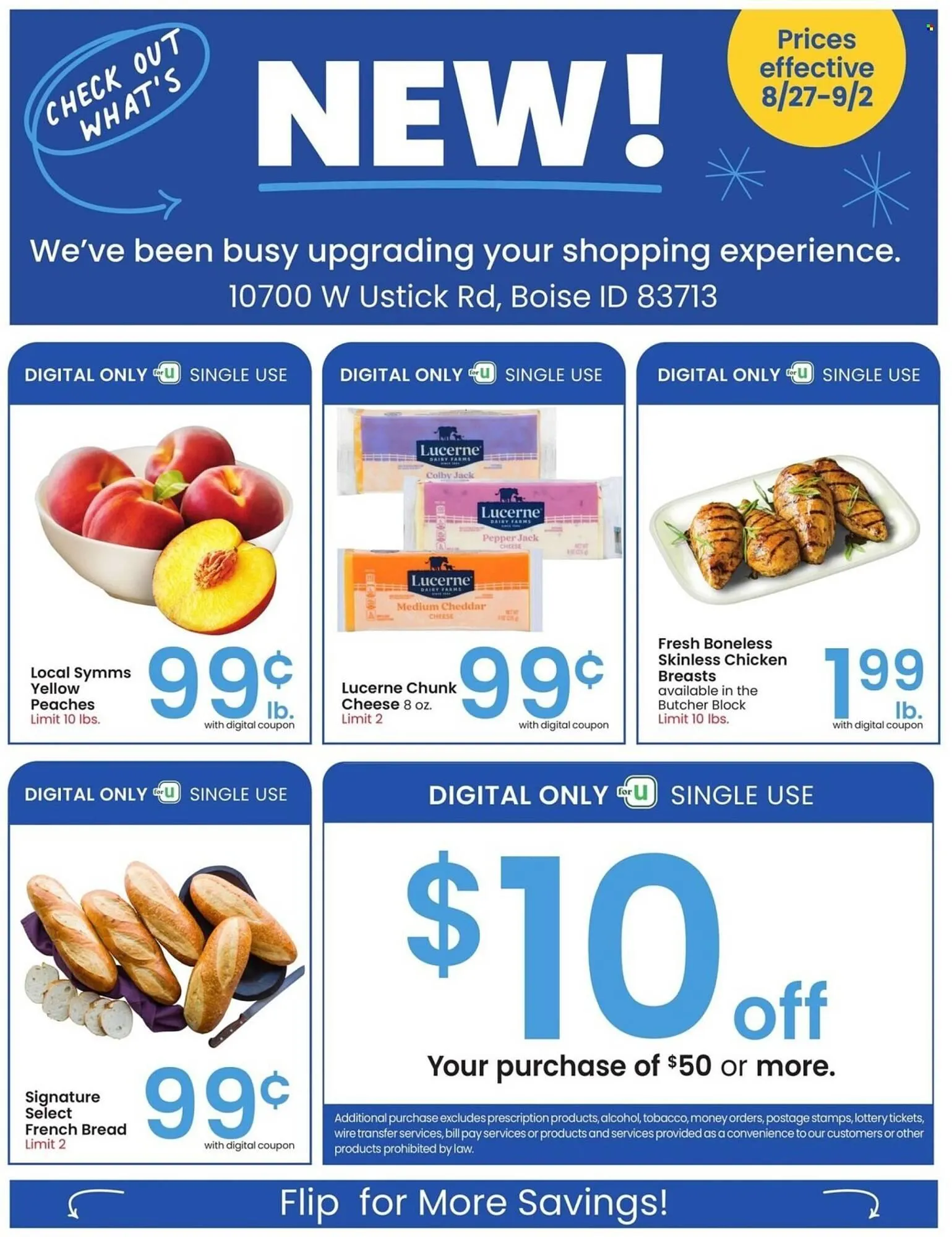 Weekly ad Albertsons Weekly Ad from August 27 to September 2 2025 - Page 1