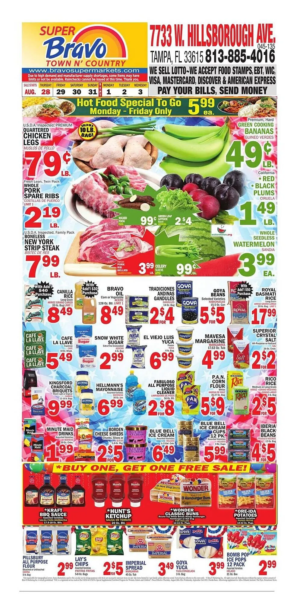 Weekly ad Bravo Supermarkets Weekly Ad from August 28 to September 3 2025 - Page 1