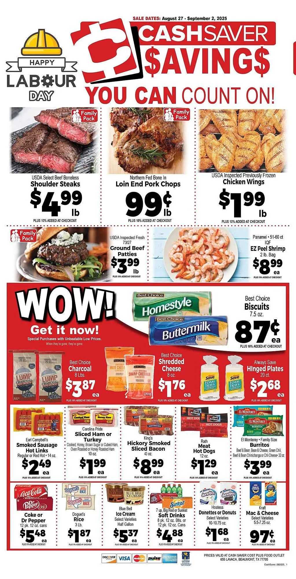 Weekly ad Market Basket Weekly Ad from August 27 to September 2 2025 - Page 1