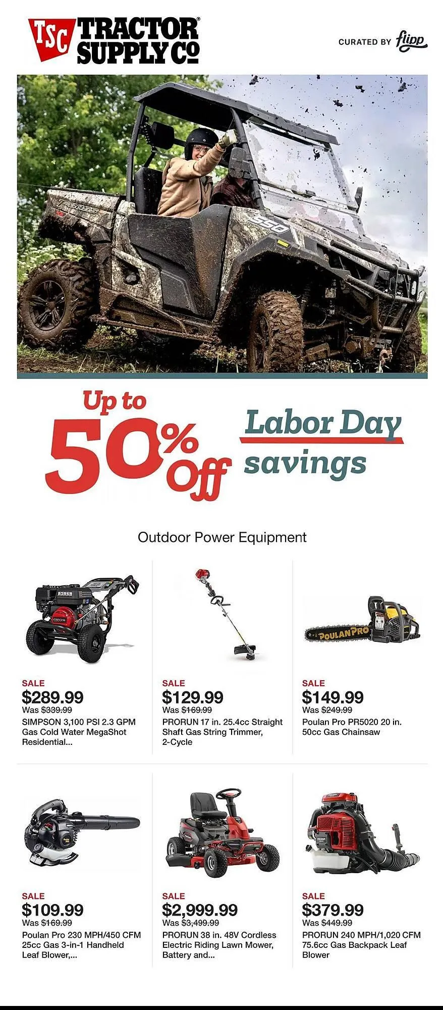 Tractor Supply Company Weekly Ad - 1