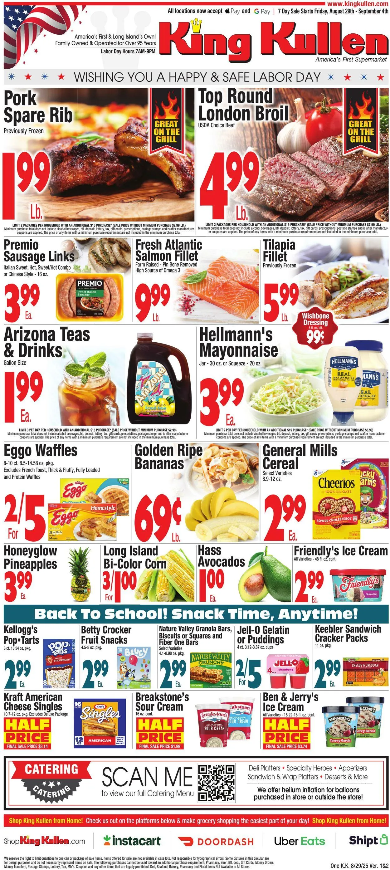 Weekly ad King Kullen Current weekly ad from August 28 to September 4 2025 - Page 1