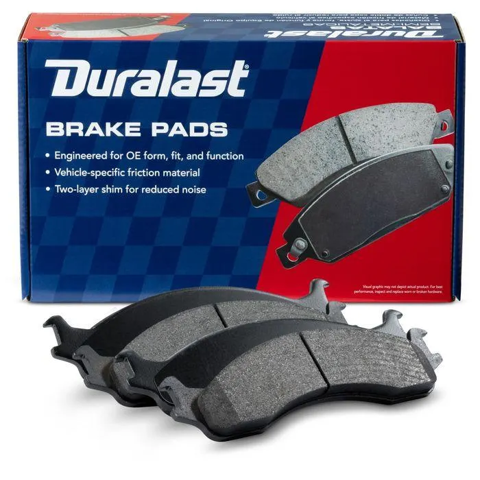 Juego de Balatas de Disco Semi-Metalicas Duralast MKD655