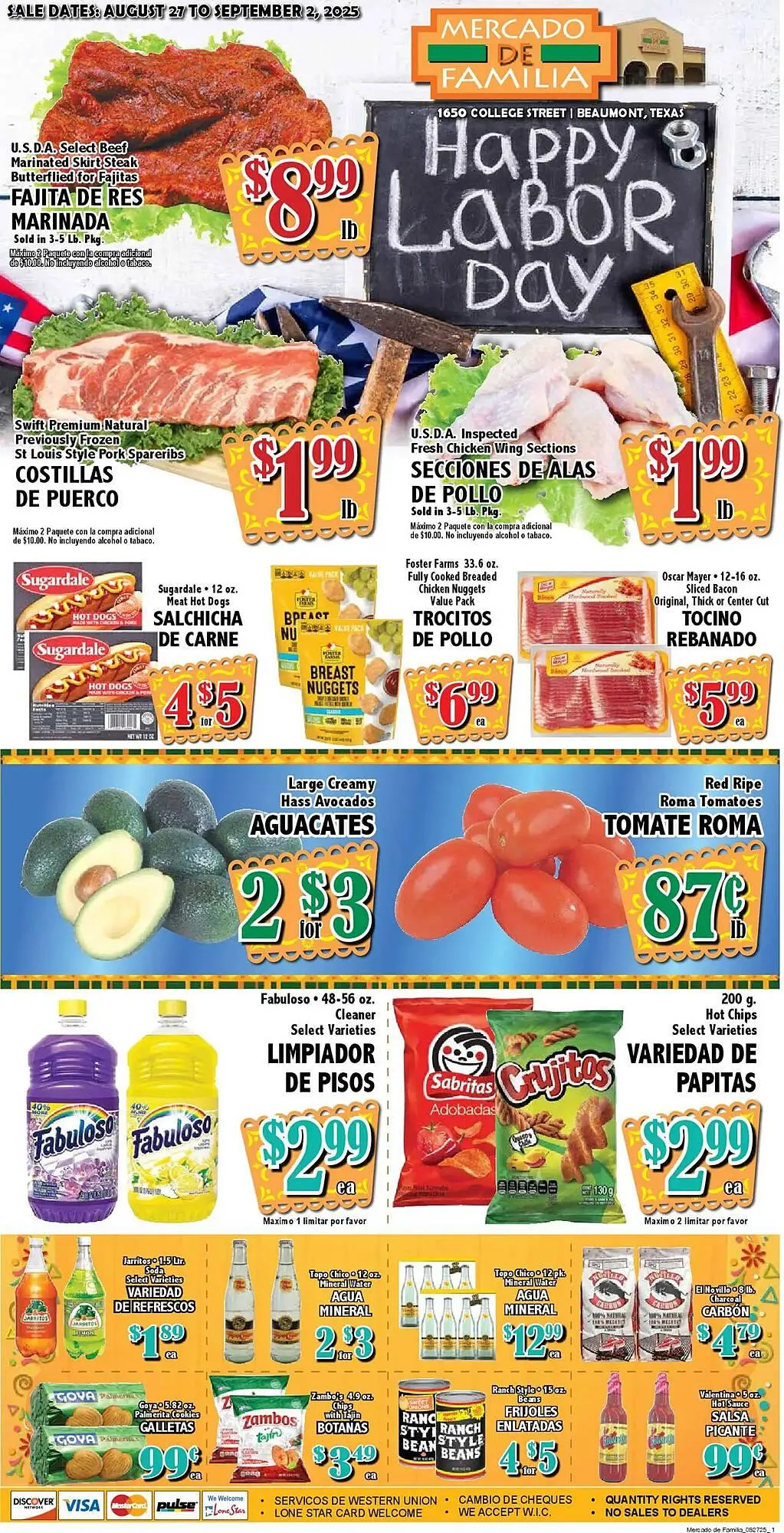 Weekly ad Market Basket Weekly Ad from August 27 to September 2 2025 - Page 1