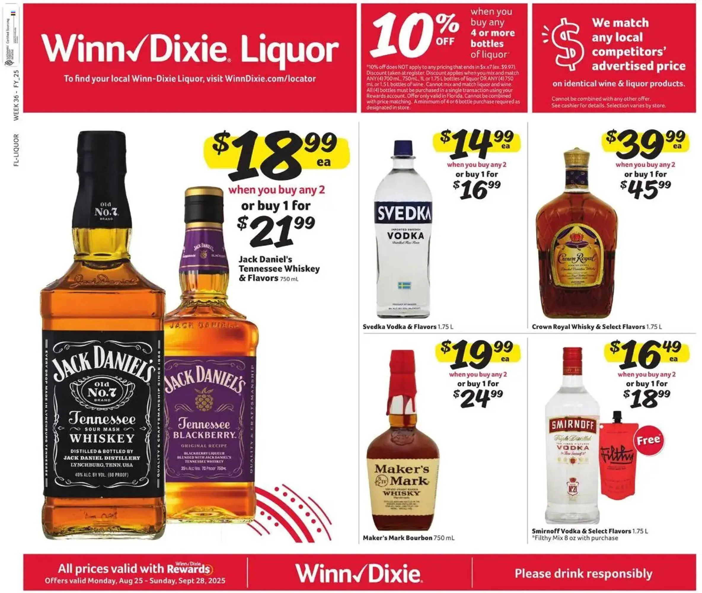 Weekly ad Winn Dixie Weekly Ad from September 3 to September 10 2025 - Page 1