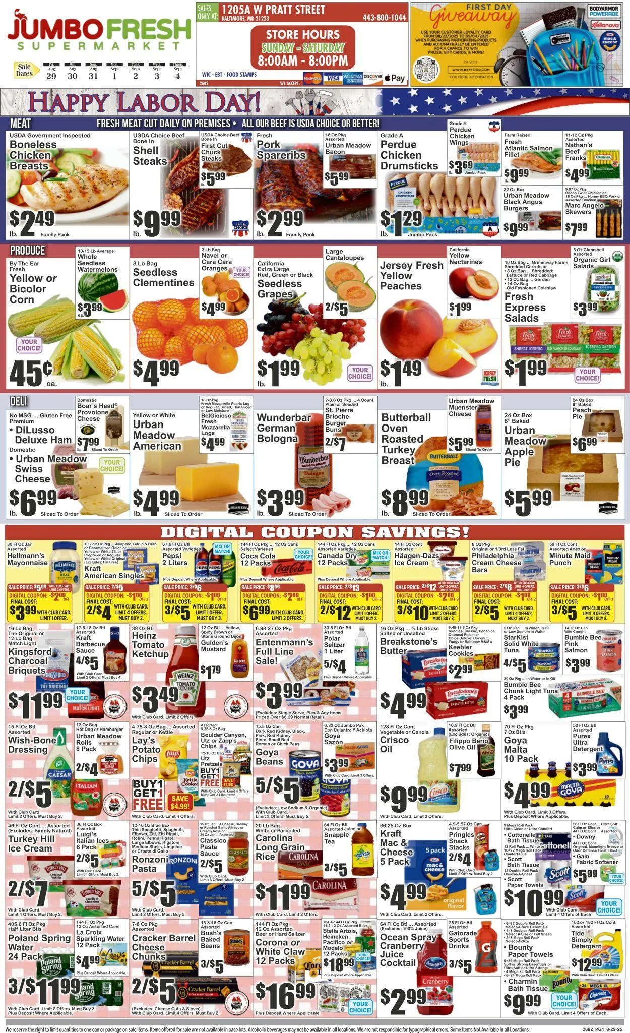 Weekly ad Key Food Current weekly ad from August 29 to September 4 2025 - Page 1
