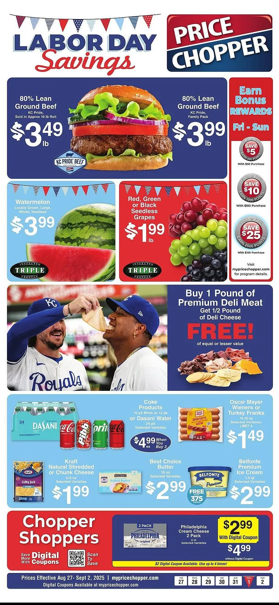 Weekly ad Price Chopper Weekly Ad from August 27 to September 2 2025 - Page 1