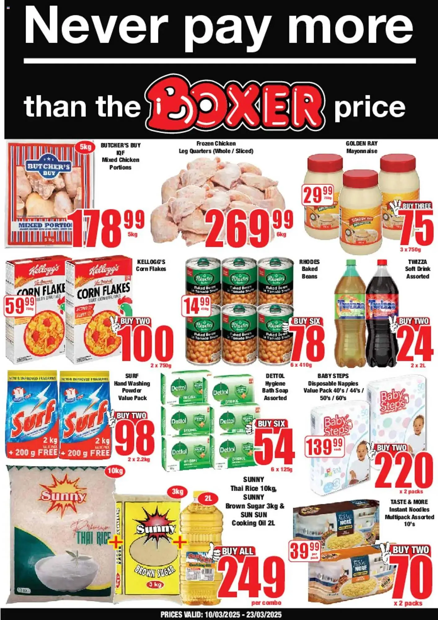 Boxer catalogue from 10 March to 23 March 2025 - Catalogue Page 1
