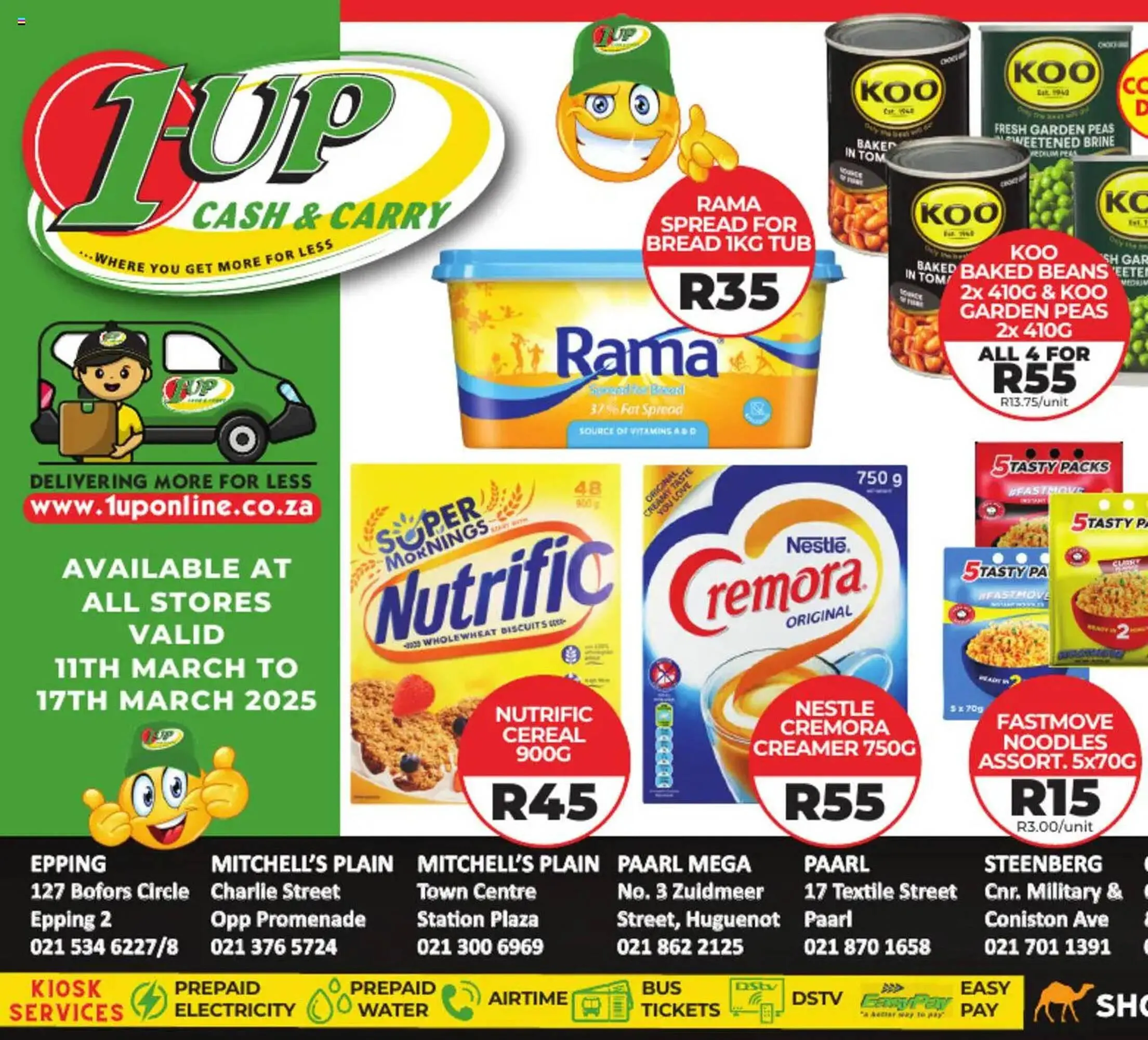 1UP catalogue from 11 March to 17 March 2025 - Catalogue Page 1