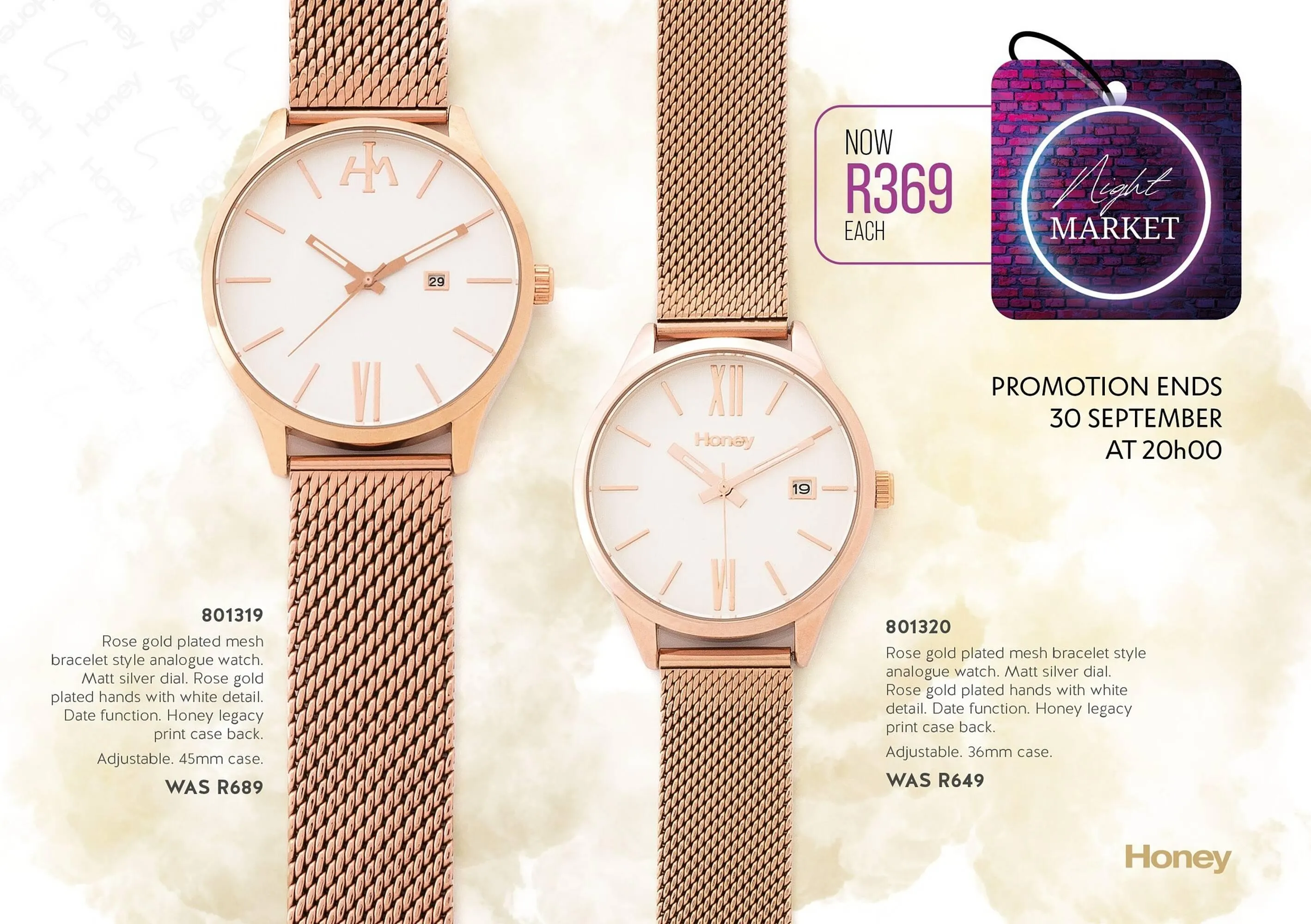 Honey Fashion Accessories catalogue from 27 September to 3 October 2024 - Catalogue Page 1