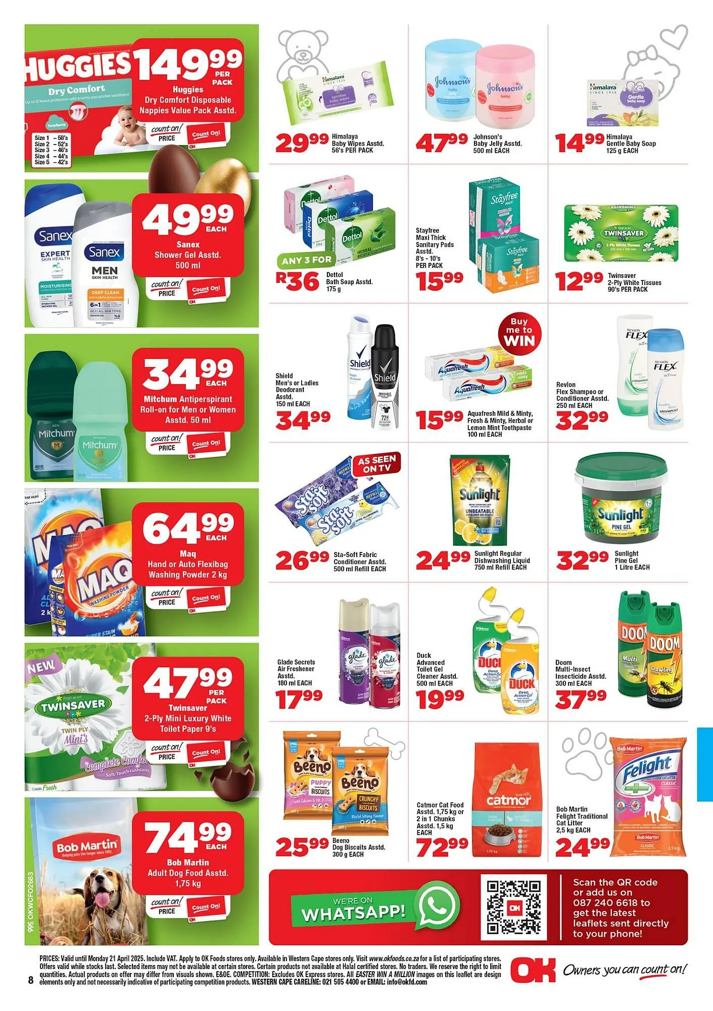 OK Foods catalogue from 9 April to 21 April 2025 - Catalogue Page 8