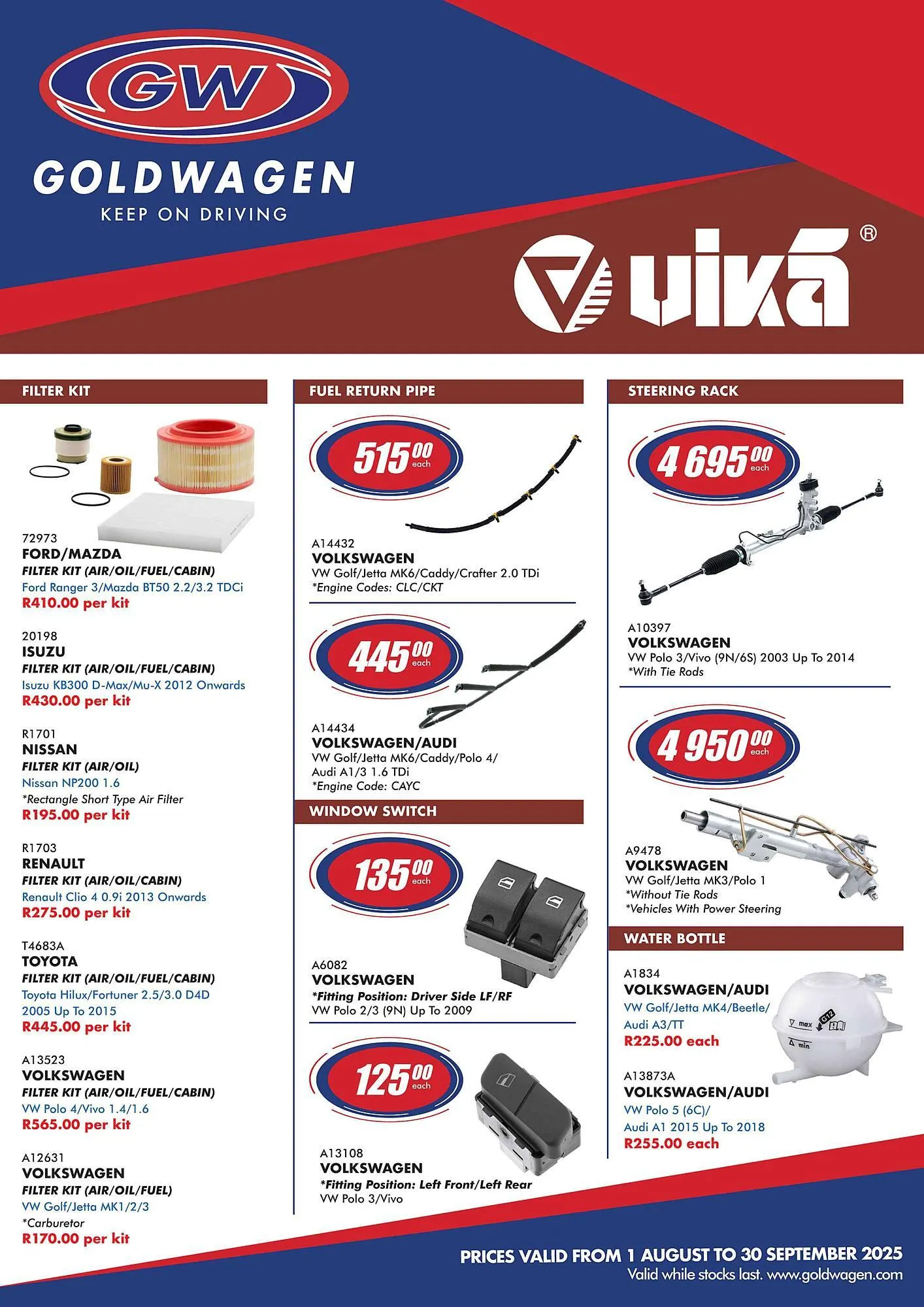 Goldwagen catalogue - 1