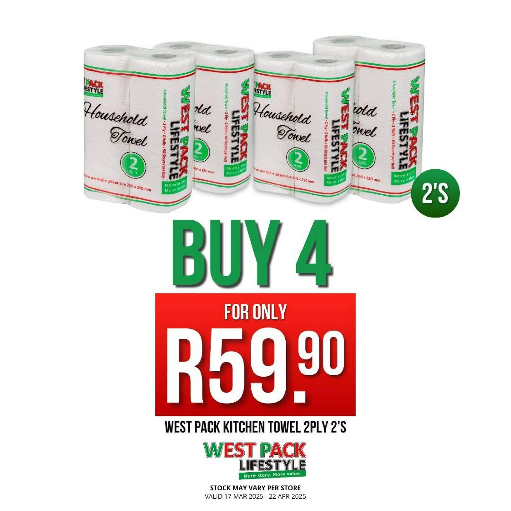 West Pack Lifestyle catalogue from 1 April to 22 April 2025 - Catalogue Page 5