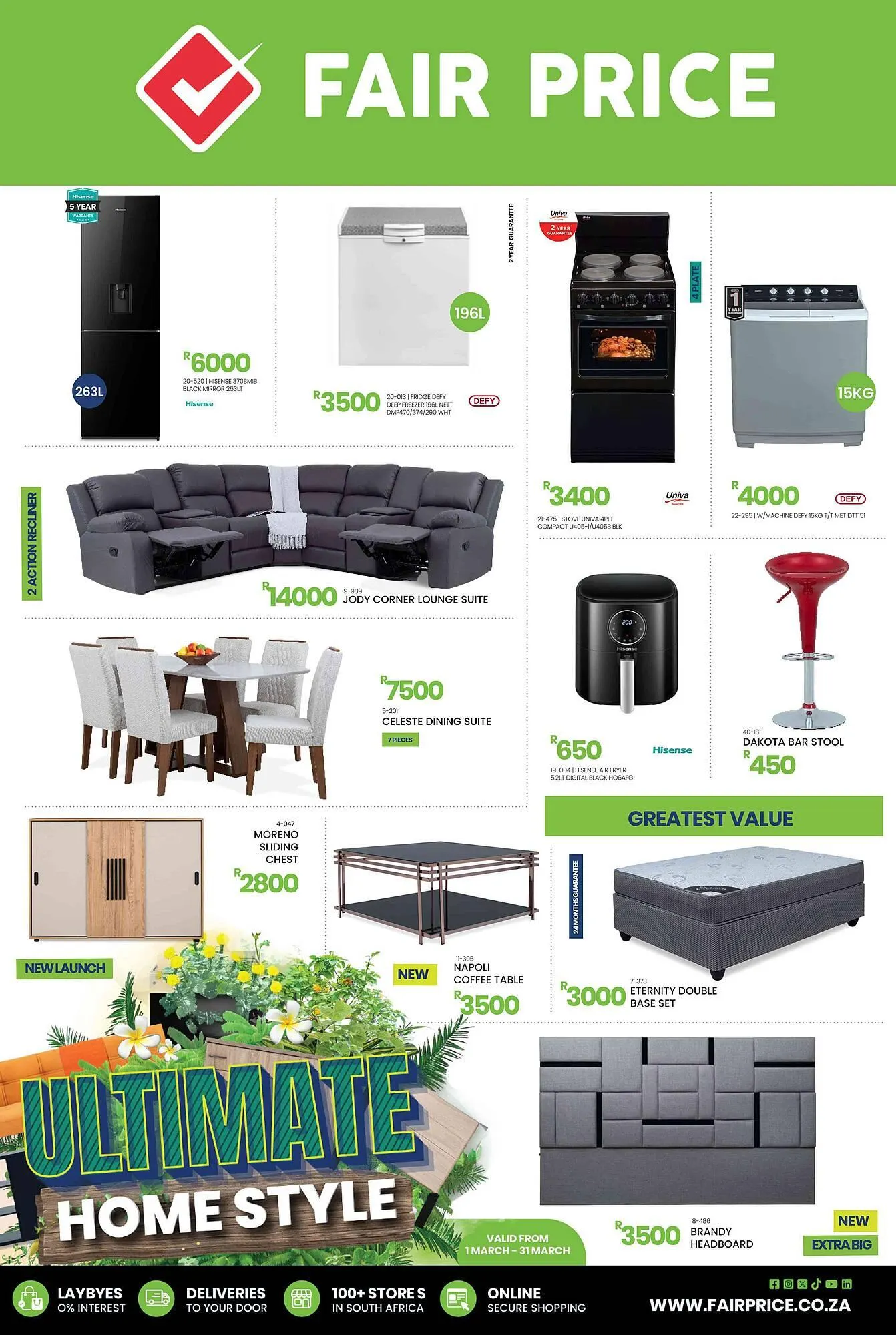 Fair Price catalogue from 1 March to 31 March 2025 - Catalogue Page 1