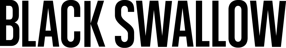 black swallow logo