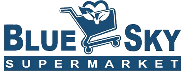 blue sky supermarket logo